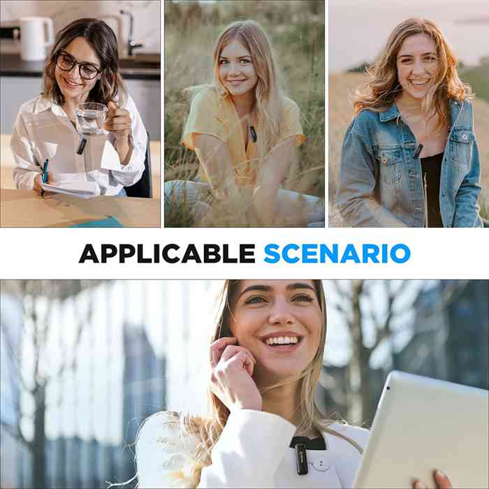 BOYA BY-WM3T2-D1 Wireless Microphones for iPhone Phone